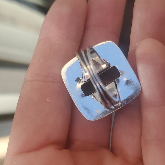 New Seam Agate 925 Silver Ring. - Picture 16 of 16